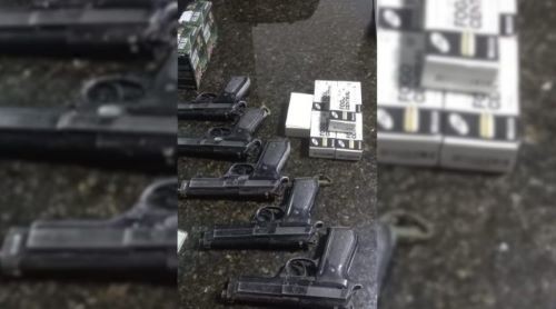 Cinco pistolas furtadas do Exército de Cascavel são recuperadas