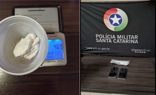 Polícia Militar prende dois homens por tráfico de drogas em Maravilha