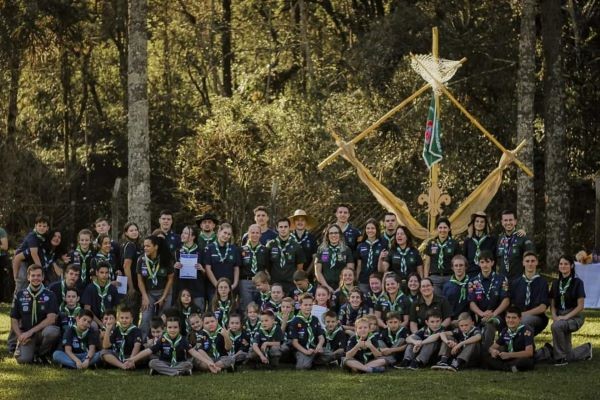 55 anos de compromisso com a juventude: Grupo Escoteiro Lírios do Campo celebra aniversário em Cunha Porã