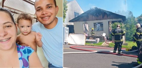 Família pede ajuda após perder tudo em incêndio em Maravilha