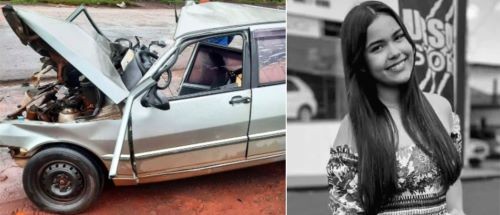 Adolescente morre em acidente de carro na saída da própria festa de formatura