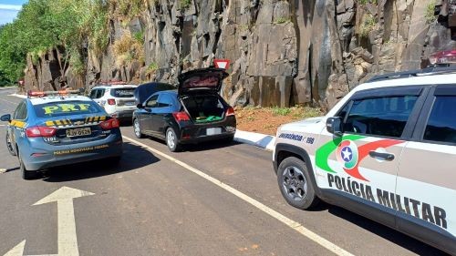 PRF apreende 278 Kg de maconha em operação na BR-158 em Caibi