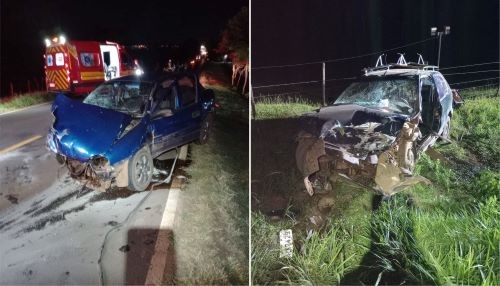 Colisão frontal na SC-283 resulta na morte de ambos os motoristas
