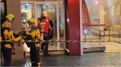 Moradores de prédio são resgatados após inalarem fumaça tóxica