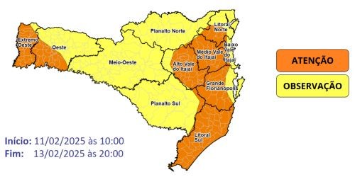 Onda de calor atinge Santa Catarina com temperaturas próximas dos 40°C