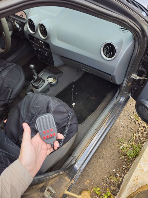 Motorista é flagrado usando sirene falsa para forçar ultrapassagens na BR-158 em Cunha Porã