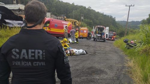 Tanque de empresa que fabrica asfalto explode e deixa feridos em Cordilheira Alta