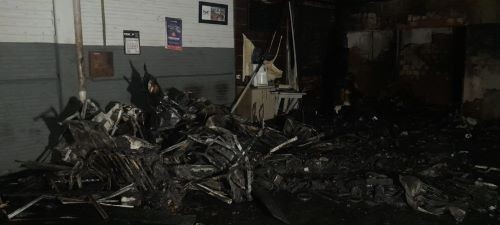  Incêndio atinge empresa de mecânica pesada no Oeste de SC