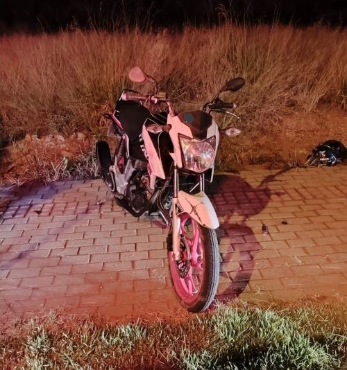 Casal fica ferido após queda de motocicleta em Maravilha