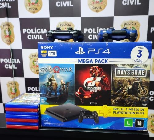 Polícia Civil recupera PlayStation 4 obtido em golpe de venda online no Oeste