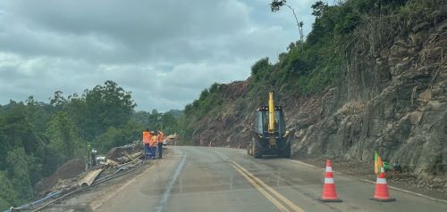 SC-283 terá detonações de rochas nesta sexta-feira em Águas de Chapecó