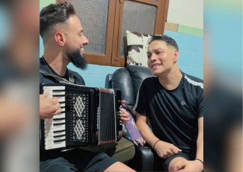 Paulinho Dill reaparece em vídeo cantando com amigo