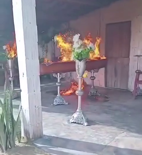 Facção rival invade velório e incendeia caixão no Ceará