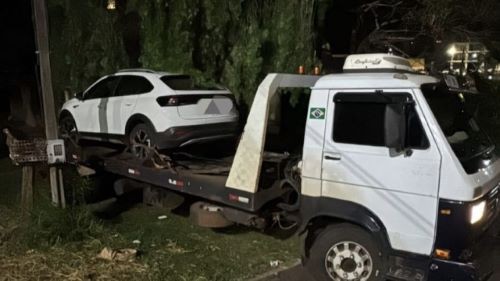 Veículo furtado em São Paulo é recuperado no extremo Oeste de SC