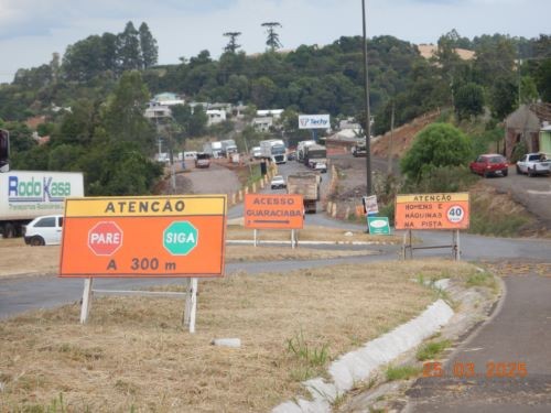 BR-163 será totalmente interditada em Guaraciaba nos dias 12 e 13, alerta DNIT