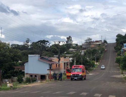 Bombeiros atendem homem que sofreu agressão em Maravilha