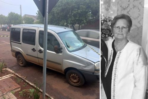 Idosa morre após ser atropelada durante caminhada em Pinhalzinho