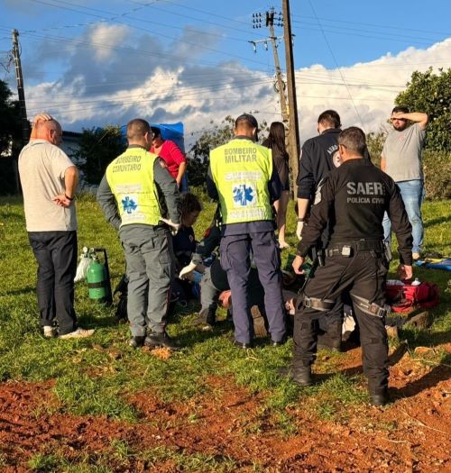 Homem morre após levar choque elétrico no Oeste de SC