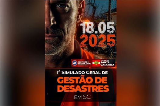 Cunha Porã participa de simulado estadual de desastre natural neste domingo