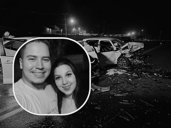 Casal natural de Cunha Porã perde a vida após grave acidente na BR-282 em Pinhalzinho