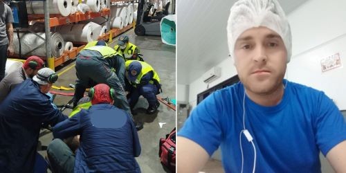 Trabalhador morre após ser atingido por bobina metálica em empresa do Oeste