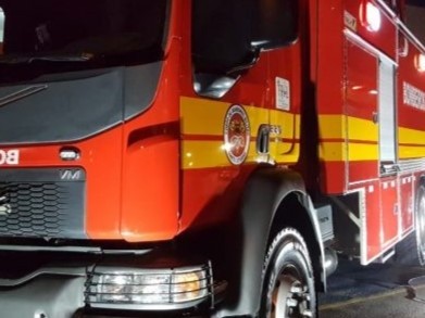 Motociclista fica ferido em colisão com carro no Centro de Cunha Porã