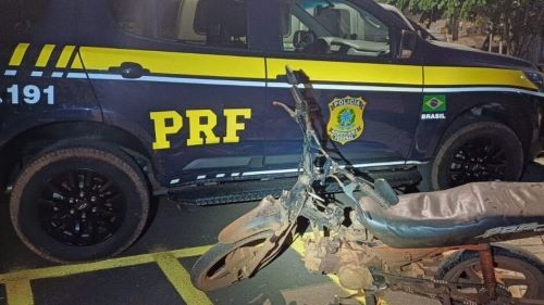 PRF flagra irmãos embriagados guiando moto sem farol na BR-282 em SC