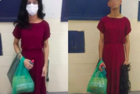 Detento tenta fugir de penitenciária de peruca e vestido