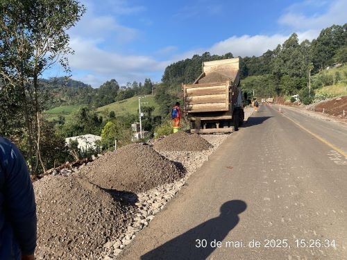  Detonação de rochas vai interditar trecho da SC-283 entre Seara e Arvoredo nesta terça-feira