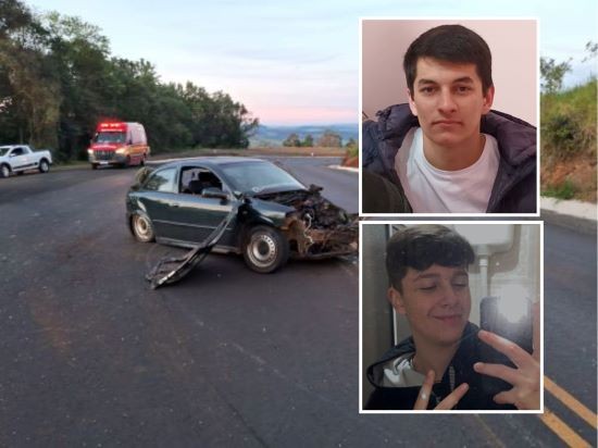 Identificados jovens que morrem em grave acidente neste domingo em Palmitos