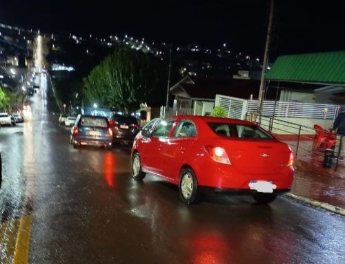 Bombeiros atendem ocorrência de atropelamento de criança no centro de Cunha Porã