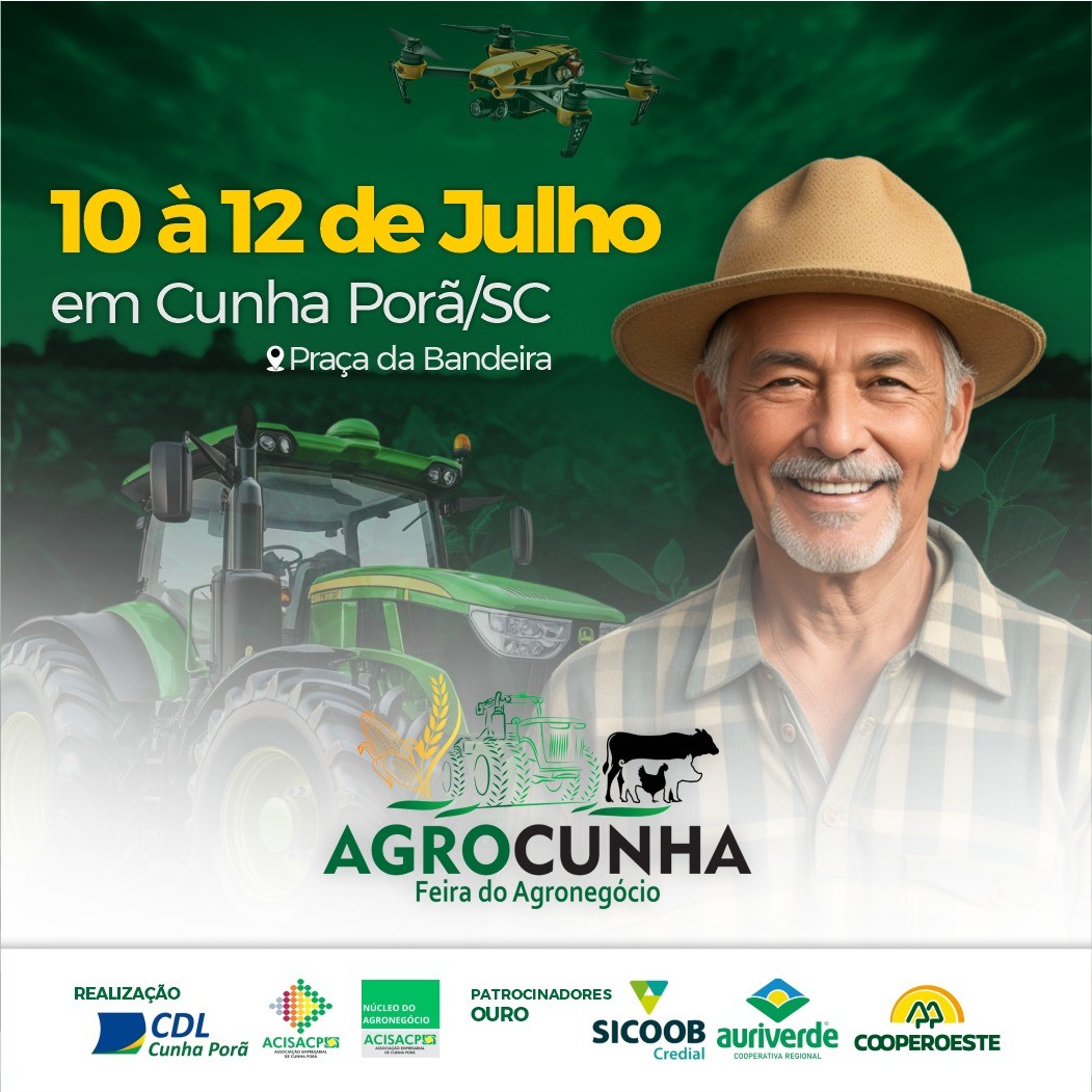 Segunda edição da Agrocunha terá mais um dia de feira e traz novidades neste ano