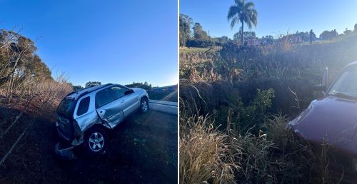 Colisão na BR-158 termina com motorista detido por embriaguez em Cunha Porã