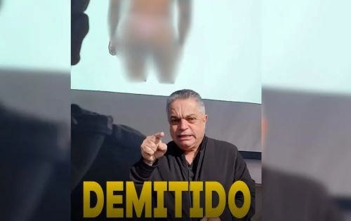 Professor é afastado em Chapecó após exibir imagem considerada imprópria para alunos