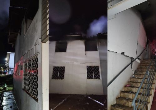 Bombeiros interditam apartamento após incêndio e suspeita de explosão