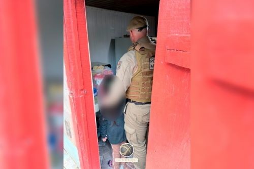 Polícia Militar cumpre mandado de prisão em Guaraciaba e transforma ocorrência em ação solidária
