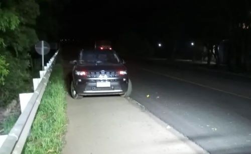 Idoso é atropelado na BR-282 em Nova Erechim e fica gravemente ferido
