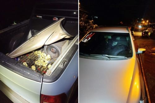Homem embriagado tenta atropelar policiais durante perseguição no Oeste de SC e acaba preso
