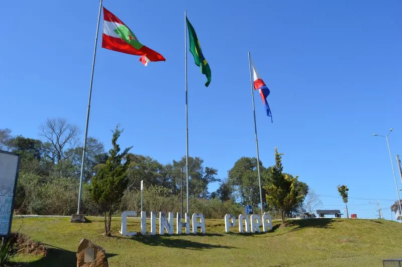 Cunha Porã - praço do trevo -convertido