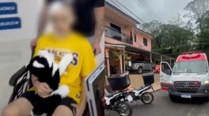 menino baleado em chapecó